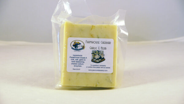 Farmhouse Cheddar - Garlic & Herb